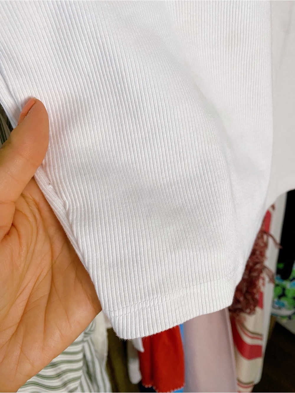 ZARA Ribbed White Ruffle Sleeve Crop Top! 🐚 - Picture 11 of 13